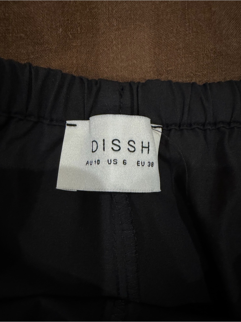 DISSH Zahara Black Cotton Pant - Picture 6 of 6
